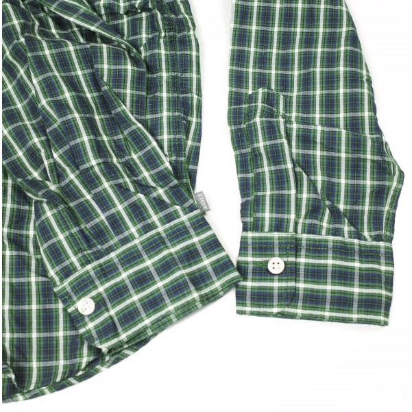 AIGLE エーグル CHECK B.D. SHIRTS チェックボタンダウンシャツ 8501-51107 M(CLASSIC FIT) GREEN/NAVY 長袖 トップス g13721 |  | 04