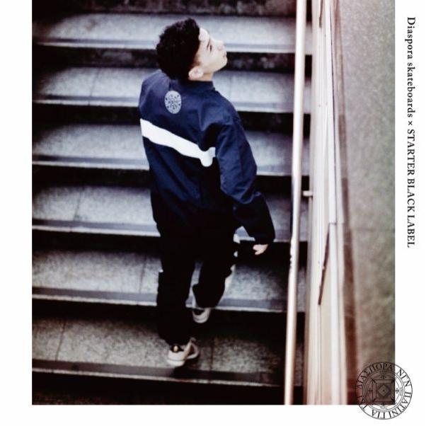 Diaspora skateboards x STARTER BLACK LABEL x BEAMS T ディアスポラ スターター NYLON BLOUSON ハーフジップ ナイロンブルゾン S NAVY |  | 02