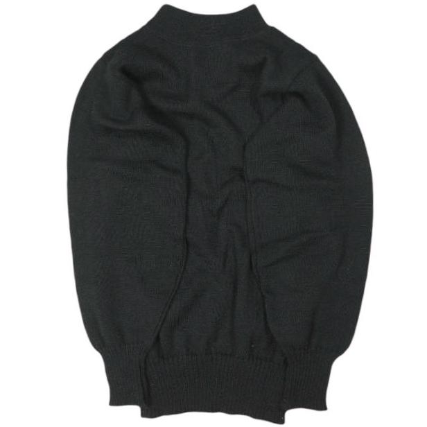 US NAVY アメリカ海軍 70s GOB SWEATER BLUE SHADE 3346 1978年製 ゴブセーター ハイネックニット 8405-01-005-2550 XS BLACK ヴィンテージ |  | 01