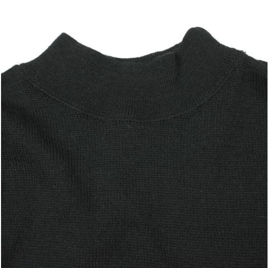 US NAVY アメリカ海軍 70s GOB SWEATER BLUE SHADE 3346 1978年製 ゴブセーター ハイネックニット 8405-01-005-2550 XS BLACK ヴィンテージ |  | 03