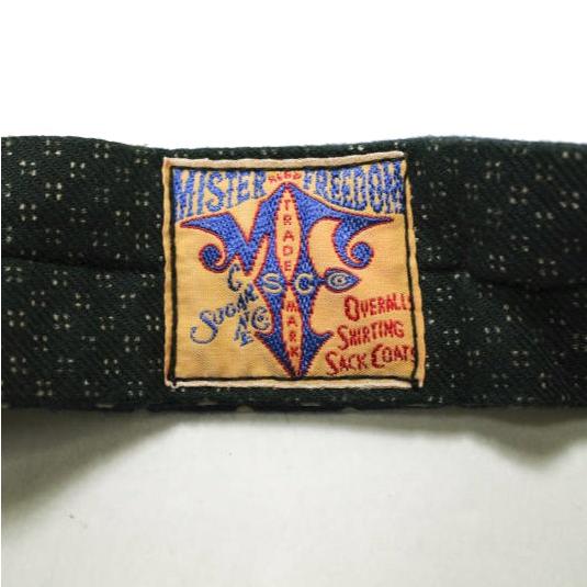 Mister Freedom x SUGAR CANE ミスターフリーダム シュガーケーン CALICO CRAVAT リバーシブル クラバット SC02035 NAVY ネクタイ ストール |  | 02