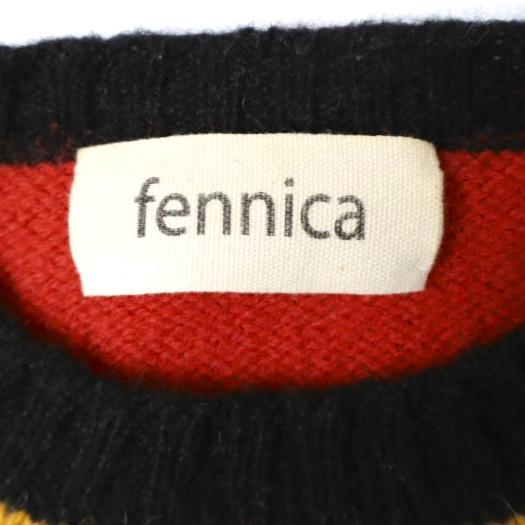 Jamieson's x BEAMS fennica ジャミーソンズ ビームスフェニカ 別注 ストライプセーター マルチボーダークルーネックニット M ラスタカラー |  | 03