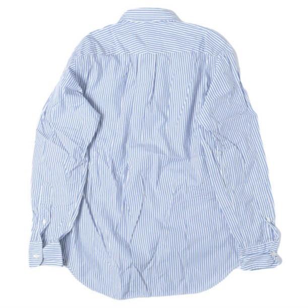 eYe COMME des GARCONS JUNYA WATANABE MAN コムデギャルソン ジュンヤワタナベマン 日本製 14AW ストライプシャツ WN-B905 XS BLUE |  | 01