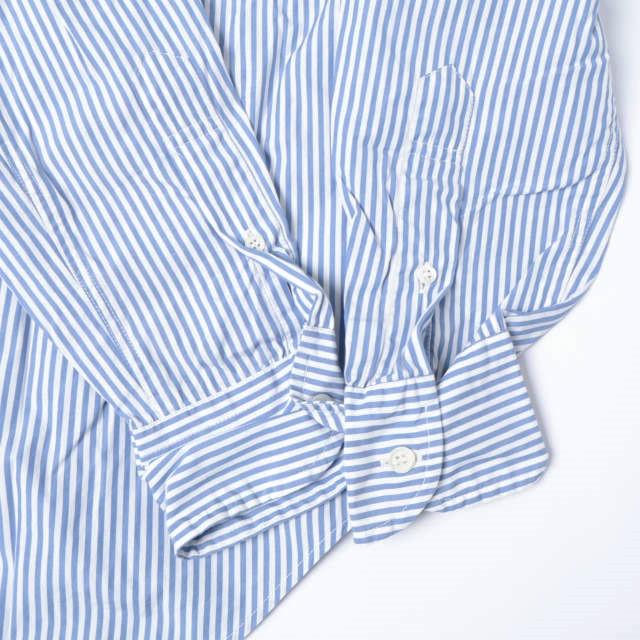 eYe COMME des GARCONS JUNYA WATANABE MAN コムデギャルソン ジュンヤワタナベマン 日本製 14AW ストライプシャツ WN-B905 XS BLUE |  | 04