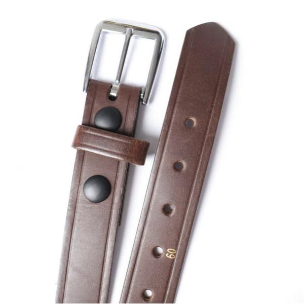 BOSTON LEATHER ボストンレザー アメリカ製 9030 Sizing Belt レザーサイジングベルト ONE SIZE Dark Brown MADE IN USA g13747 |  | 02