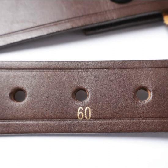 BOSTON LEATHER ボストンレザー アメリカ製 9030 Sizing Belt レザーサイジングベルト ONE SIZE Dark Brown MADE IN USA g13747 |  | 04