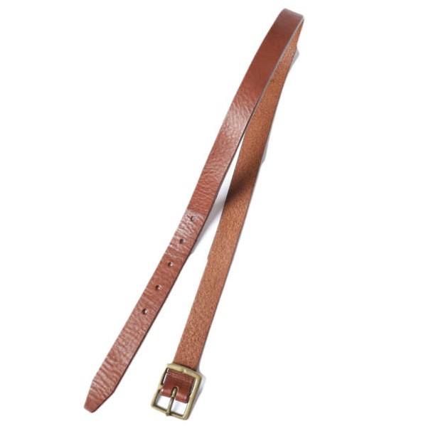 BEAMS BOY ビームスボーイ 25mm WASH BELT レザーナローベルト 13-52-0022-352 S(29) D.BROWN g13755 |  | 01