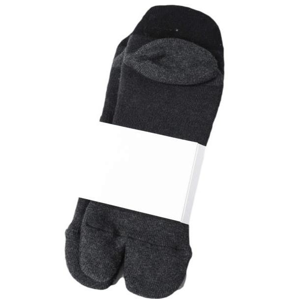 新品 is-ness x CHICSTOCKS イズネス シックストックス 別注 メンズ 足袋 くるぶしソックス BLACK/CHARCOAL GRAY ONE SIZE バイカラー 靴下 |  | 01