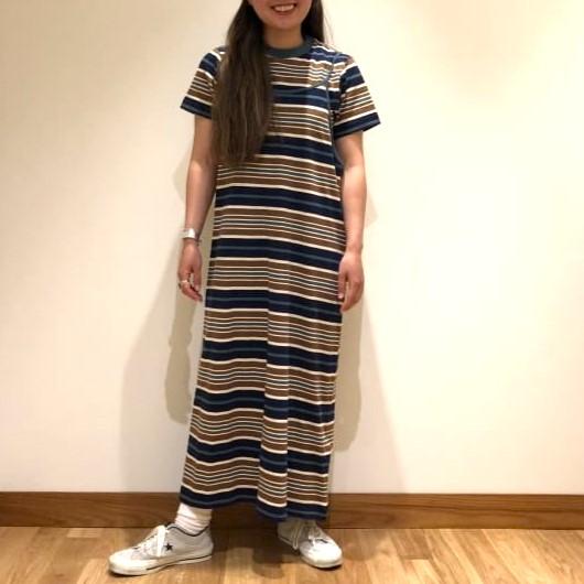 BEAMS BOY ビームスボーイ マルチボーダークルーネックショートスリーブTシャツ 13-04-0726-454 ONE SIZE NAVY 半袖 トップス g13760 |  | 02