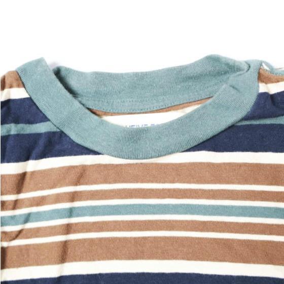BEAMS BOY ビームスボーイ マルチボーダークルーネックショートスリーブTシャツ 13-04-0726-454 ONE SIZE NAVY 半袖 トップス g13760 |  | 04