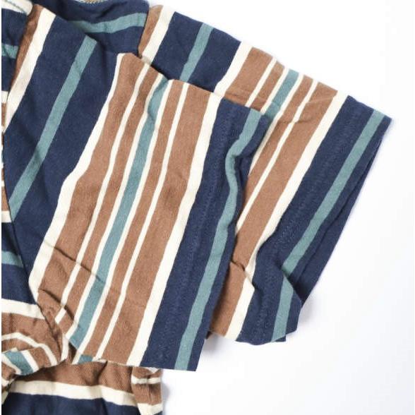 BEAMS BOY ビームスボーイ マルチボーダークルーネックショートスリーブTシャツ 13-04-0726-454 ONE SIZE NAVY 半袖 トップス g13760 |  | 05