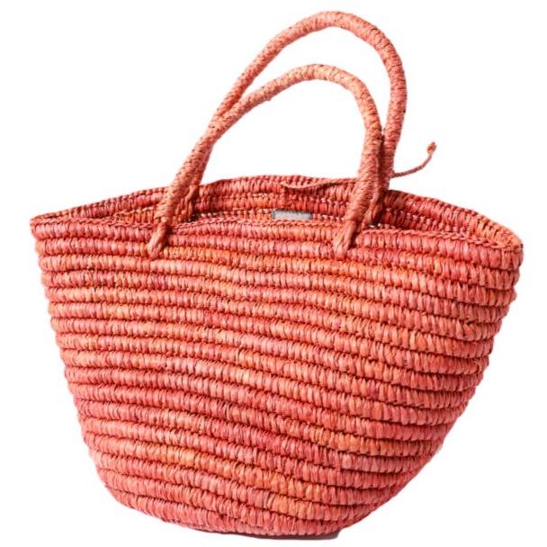 Le voyage en panier ルヴォヤージュアンパニエ かごバッグ RED バスケット カバン g13761 |  | 01