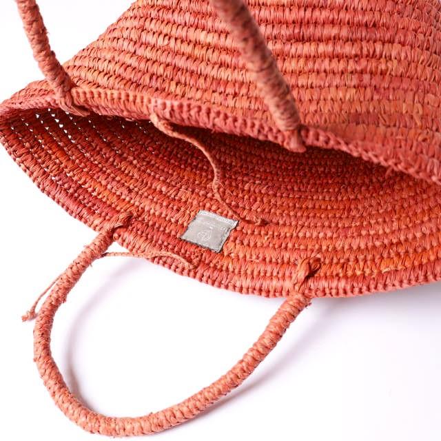 Le voyage en panier ルヴォヤージュアンパニエ かごバッグ RED バスケット カバン g13761 |  | 04