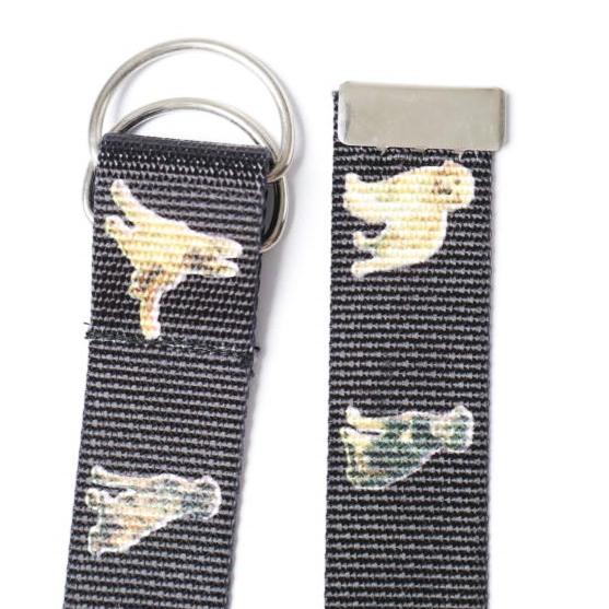 Suspender Factory of San Francisco x BEAMS BOY 別注 アメリカ製 DOG RING BELT ドッグ ナイロンリングベルト ブラック 犬 GIベルト |  | 03