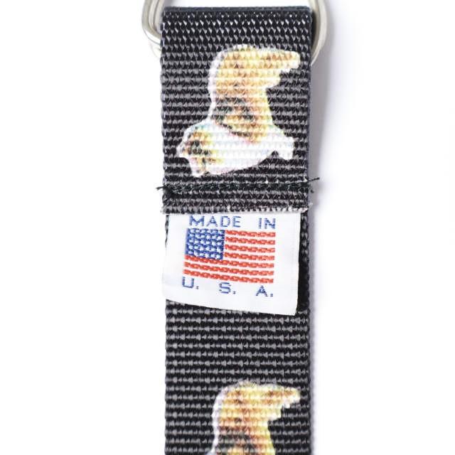 Suspender Factory of San Francisco x BEAMS BOY 別注 アメリカ製 DOG RING BELT ドッグ ナイロンリングベルト ブラック 犬 GIベルト |  | 05