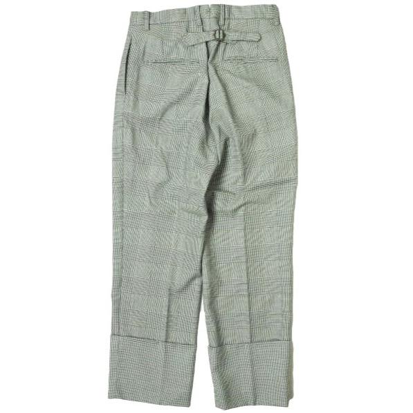 BEAMS BOY ビームスボーイ 22AW ロングダブルヘム スラックス 13-23-0004-803 0 GLEN CHECK パンツ グレンチェック 1タック g13771 |  | 01