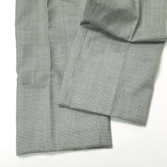BEAMS BOY ビームスボーイ 22AW ロングダブルヘム スラックス 13-23-0004-803 0 GLEN CHECK パンツ グレンチェック 1タック g13771 |  | 06