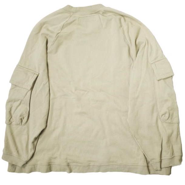 A.F ARTEFACT x ROYAL FLASH エーエフ アーティファクト 23AW 別注 クルースウェット 2 ベージュ オーバーサイズ プルオーバー g13785 |  | 01