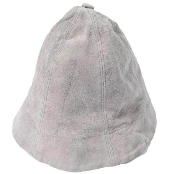 DECHO x BEAMS BOY デコー ビームスボーイ 別注 日本製 Pig Suede Hat ピッグスエード6パネルハット ONE SIZE GRAY レザー 帽子 g13799 | 