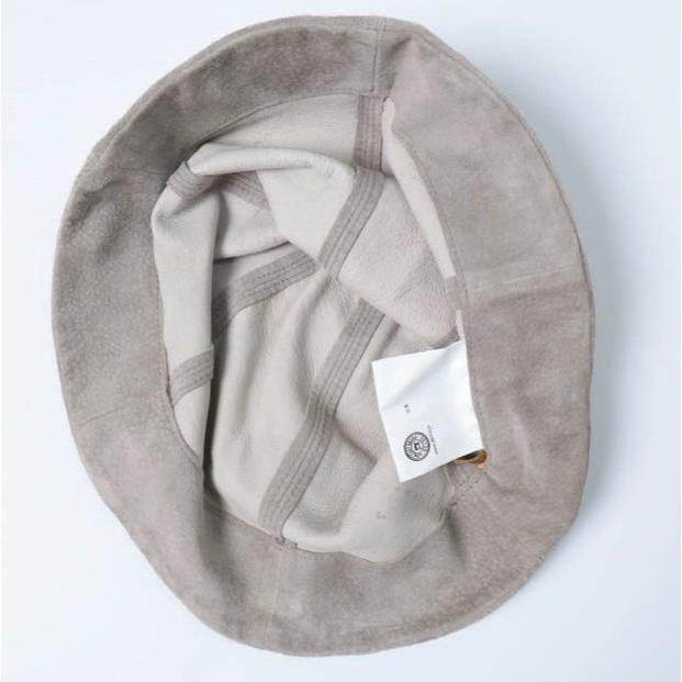 DECHO x BEAMS BOY デコー ビームスボーイ 別注 日本製 Pig Suede Hat ピッグスエード6パネルハット ONE SIZE GRAY レザー 帽子 g13799 |  | 06