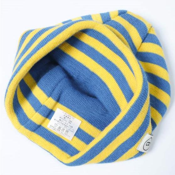 BEAMS ビームス 日本製 クールマックス ボーダーワッチキャップ 11-41-2012-531 YELLOW/BLUE ニットキャップ ビーニー ニット帽 帽子 |  | 07