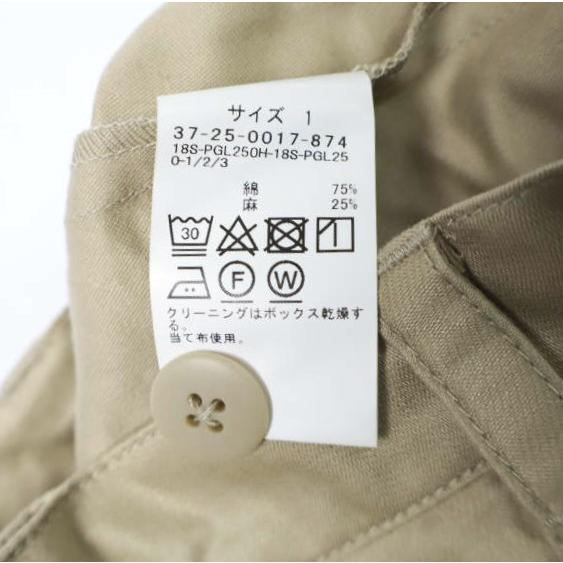 Pilgrim Surf+Supply ピルグリム サーフ+サプライ コットンリネンベイカーショーツ 37-25-0017-874 1 BEIGE ショートパンツ BEAMS |  | 07