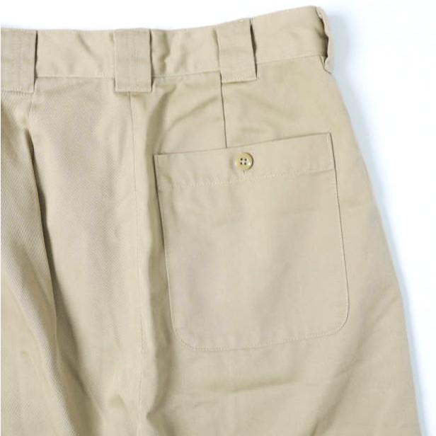 BEAMS BOY ビームスボーイ タックビッグショーツ 13-25-0202-156 ONE SIZE KHAKI T/Cツイル ショートパンツ ボトムス g13813 |  | 07
