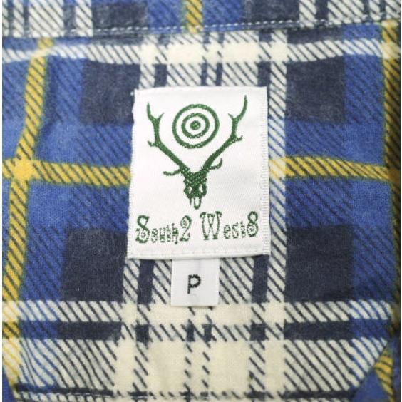 South2 West8 サウスツーウェストエイト S2W8 6 POCKET SHIRT - COTTON PLAID コットンフランネル 6ポケット チェックオープンカラーシャツ |  | 02