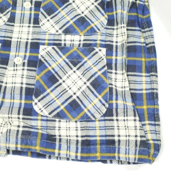 South2 West8 サウスツーウェストエイト S2W8 6 POCKET SHIRT - COTTON PLAID コットンフランネル 6ポケット チェックオープンカラーシャツ |  | 05