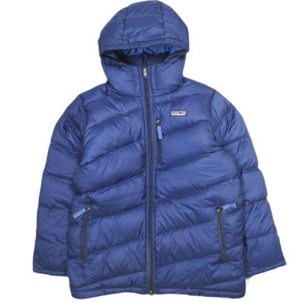 PATAGONIA パタゴニア 2012年製 Boys' Down Parka ボーイズダウンパーカー 68575 BOY'S M(12) NAVY キッズ ダウンジャケット アウター | 