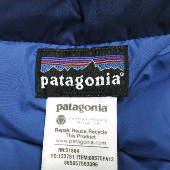 PATAGONIA パタゴニア 2012年製 Boys' Down Parka ボーイズダウンパーカー 68575 BOY'S M(12) NAVY キッズ ダウンジャケット アウター |  | 02