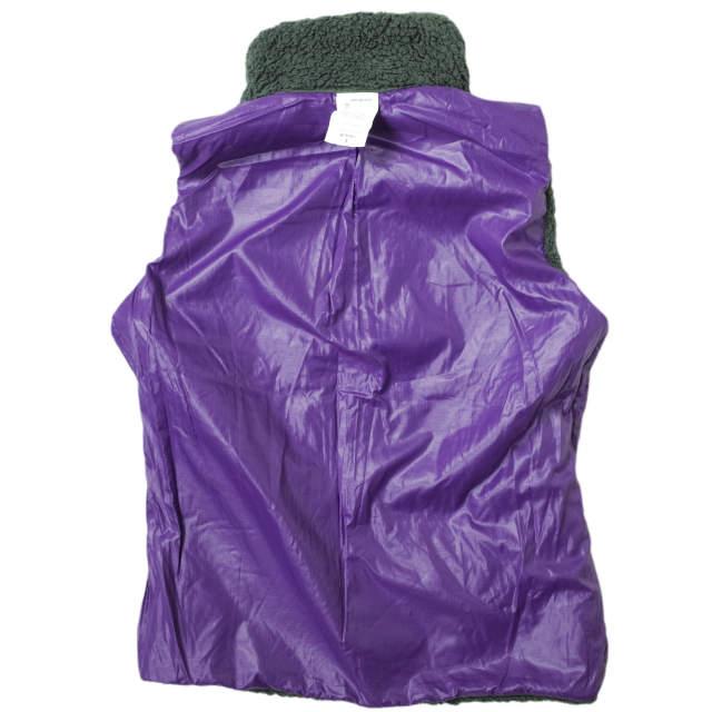 PATAGONIA パタゴニア 2010年製 W'S LOS LOBOS VEST ロス・ロボス・ベスト 25205 S FGE グレー/パープル リバーシブル ボアフリース g13831 |  | 03