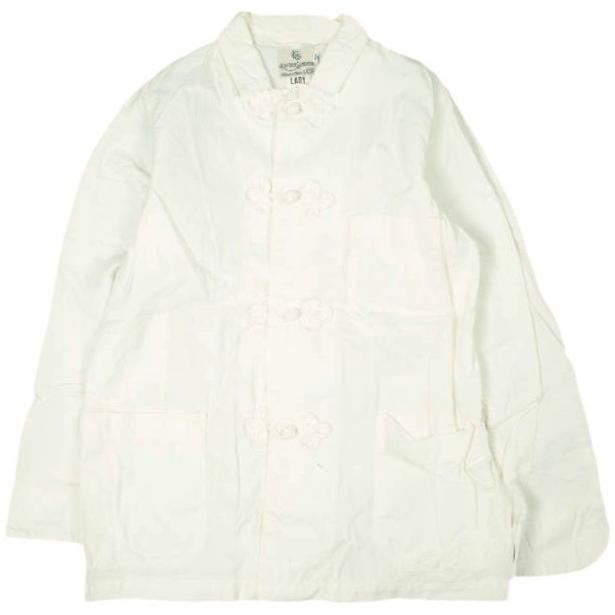 KAPTAIN SUNSHINE キャプテンサンシャイン 日本製 CHEF JACKET シェフジャケット KS5SJK09 ONE SIZE(LADY) OFF WHITE チャイナ アウター | 