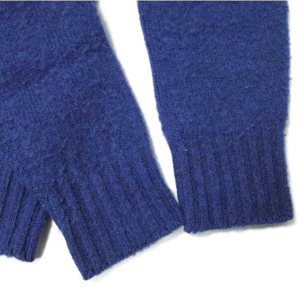 NOR' EASTERLY ノアイースターリー スコットランド製 SHAGGY DOG CREW NECK SWEATER シャギードッグクルーネックニット 34 ブルー g13843 |  | 05