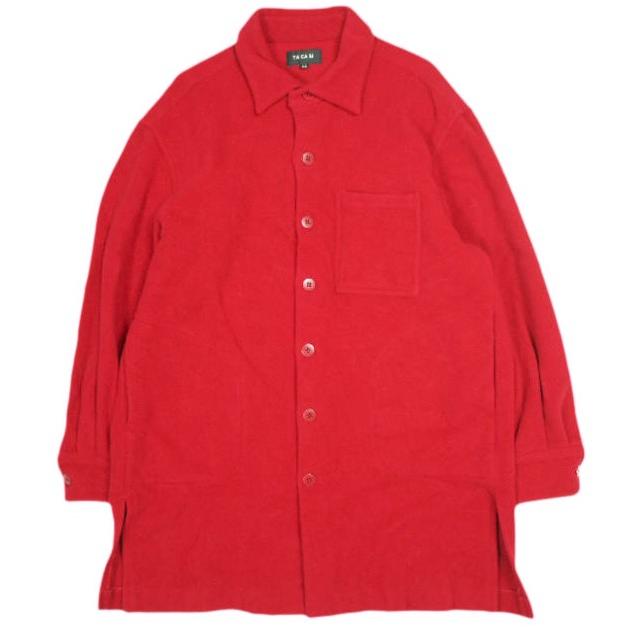 TACASi タキャシ 日本製 ウールシャツジャケット 23-11-0771-984 44 RED ハーフコート International Gallery BEAMS トップス g13858 | 
