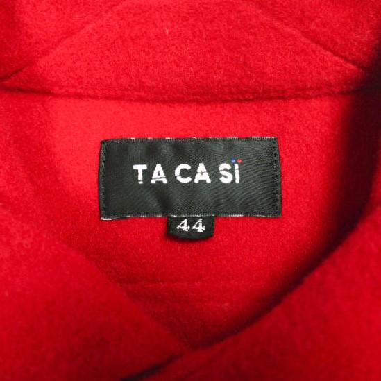 TACASi タキャシ 日本製 ウールシャツジャケット 23-11-0771-984 44 RED ハーフコート International Gallery BEAMS トップス g13858 |  | 02