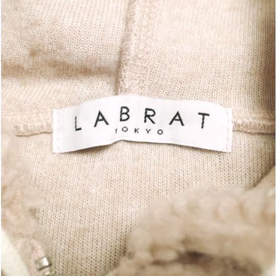 LABRAT ラブラット BOA FLEECE ANORAK JACKET ロゴ刺繍 ボアフリースアノラックパーカー M ピンク BERBERJIN ベルベルジン トップス g13859 |  | 03