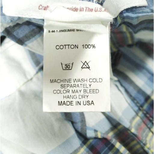 FWK by ENGINEERED GARMENTS エンジニアードガーメンツ Tuck Skirt Cotton Plaid チェックタックスカート １ WHITE/BLUE ボタン フレア |  | 07