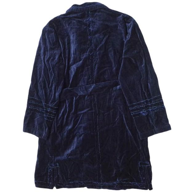 AiE エーアイイー アメリカ製 Shop Coat Cotton Velveteen ベロアショップコート XS ネイビー チェスターコート アウター g13884 |  | 01