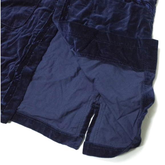 AiE エーアイイー アメリカ製 Shop Coat Cotton Velveteen ベロアショップコート XS ネイビー チェスターコート アウター g13884 |  | 07