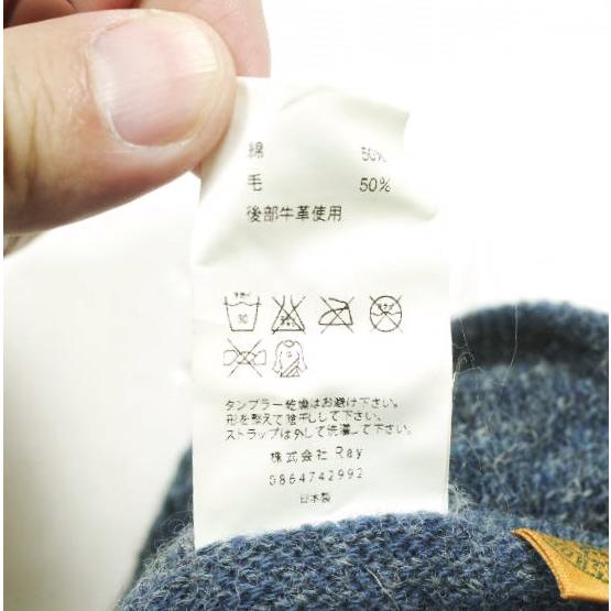 DECHO x BEAMS BOY デコー ビームスボーイ 別注 日本製 IMAMA コットンウールニットヘアバンド Free BLUE ターバン 帽子 g13920 |  | 07