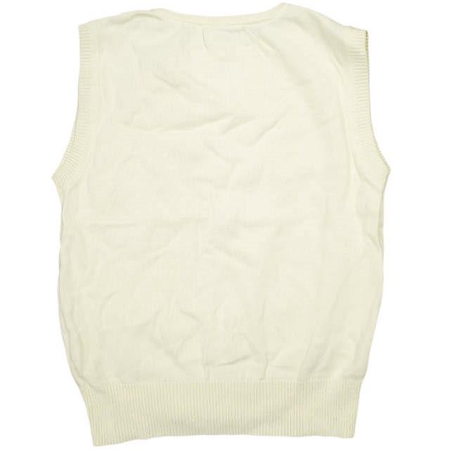 BEAMS BOY ビームスボーイ Vラインクルーベスト 13-05-0083-654 ONE SIZE Natural ジレ ノースリーブ ニット トップス g13925 |  | 01