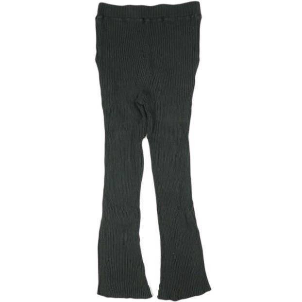 Ray BEAMS レイビームス リブサイドスリットパンツ 63-23-0285-101 0 BLACK ニット コットン イージー ボトムス g13928 |  | 01