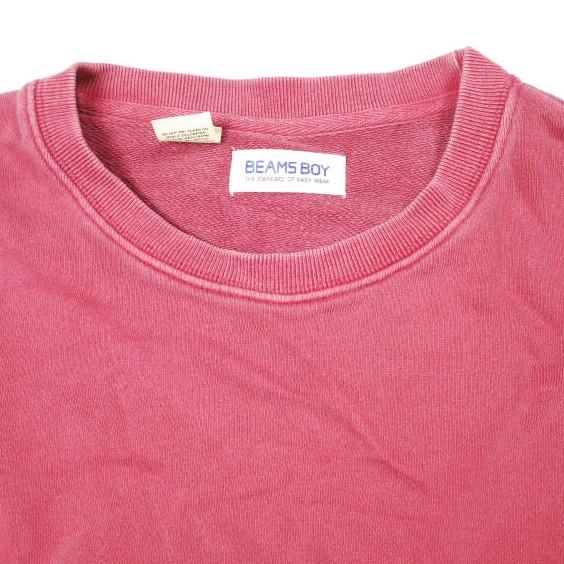 SCREEN STARS x BEAMS BOY スクリーンスターズ ビームスボーイ 別注 裏毛後染めスウェット 13-13-0171-146 S(ONE SIZE) RUBY トレーナー |  | 04