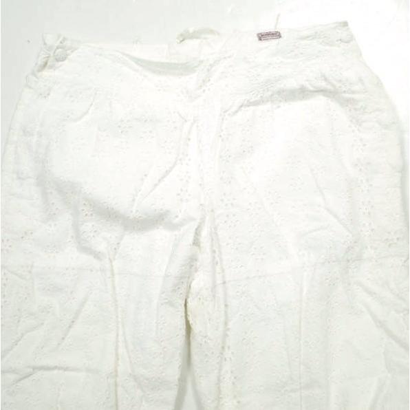 BEAMS BOY ビームスボーイ 日本製 レースクロップドパンツ 13-24-7056-202 ONE SIZE(1号) WHITE カットワーク ボトムス g13954 |  | 03
