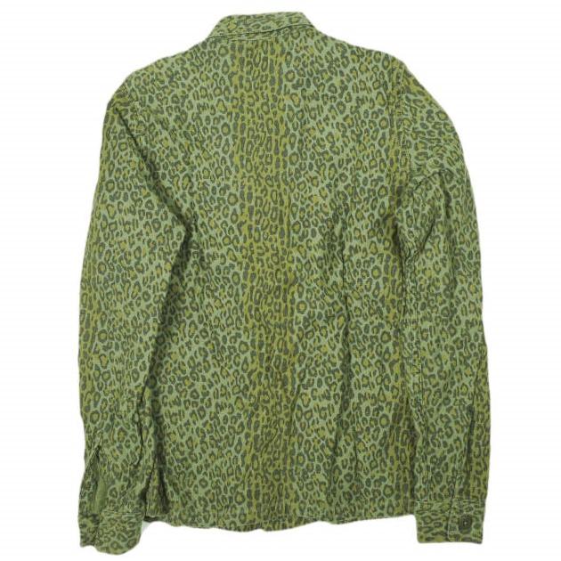 NEPENTHES ネペンテス 日本製 アニマル柄CPOシャツ 2 OLIVE 長袖 レオパード シャツジャケット トップス g13978 |  | 01