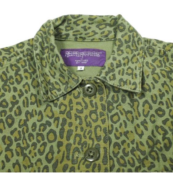 NEPENTHES ネペンテス 日本製 アニマル柄CPOシャツ 2 OLIVE 長袖 レオパード シャツジャケット トップス g13978 |  | 03