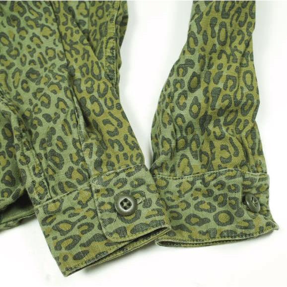 NEPENTHES ネペンテス 日本製 アニマル柄CPOシャツ 2 OLIVE 長袖 レオパード シャツジャケット トップス g13978 |  | 04