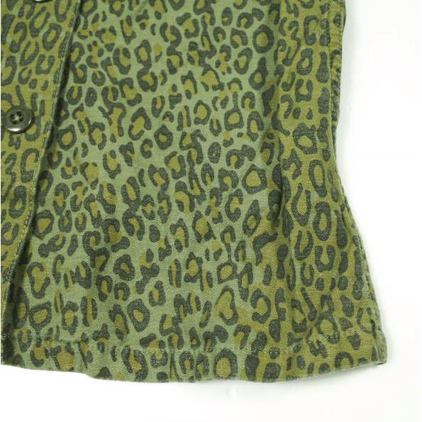 NEPENTHES ネペンテス 日本製 アニマル柄CPOシャツ 2 OLIVE 長袖 レオパード シャツジャケット トップス g13978 |  | 05