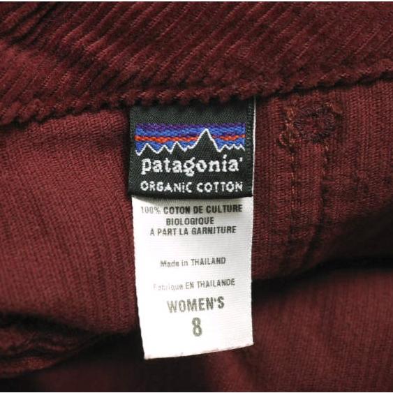 PATAGONIA パタゴニア 2006年製 rhythm Corduroy Shorts リズム コーデュロイショーツ 21207 WOMEN'S 8 ADZ バーガンディ ショートパンツ |  | 02